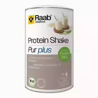 Raab Vitalfood Protein Shake Pur Plus Bio Pulver 500 g