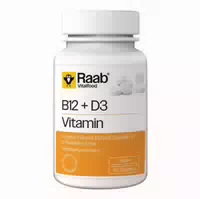 Raab Vitalfood Vitamin B12 D3 Lutschtabletten