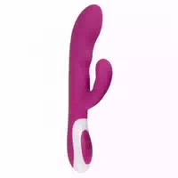 Rabbitvibrator „heating Vibe“ mit Klitorisreizarm und Wärmefunktion