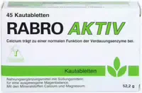 Rabro Aktiv Kautabletten 45 st