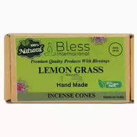 Räucherkegel Lemon Gras Handmade Organic Lemon Grass Pack Of 1 st