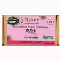 Räucherkegel Rose Handgedippt Bio Chemiefrei Rose Pack Of 10 1 st