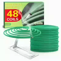 Räucherspirale Citronella 48 Halter 4std Garten Grün 48 Ince 1 st