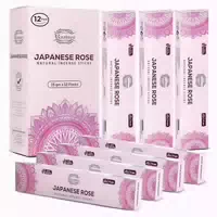 Räucherstäbchen 12 Stück 15 g Organisch Aromatherapie Rose 1 st