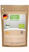 Raibu Bio Ashwagandha Pulver – 100 % Rein