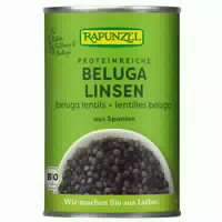 Rapunzel Beluga Linsen in der Dose