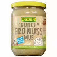 Erdnussmus Crunchy Mit Salz Bio 500g