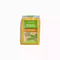 Rapunzel Mung Dal, Mungbohnen Halb, Geschält 500 G