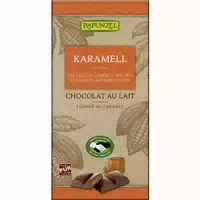 Rapunzel Vollmilch Schokolade mit Karamellfüllung