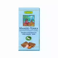 Rapunzel Vollmilch Schokolade Mandel Tonka