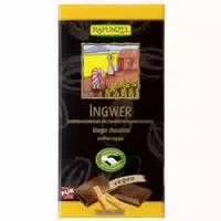 Rapunzel Zartbitter Schokolade Ingwer 55%