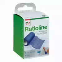 Ratioline Acute Fixierbinde Kohäsiv 8 Cmx4 M Blau