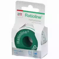 Ratioline Acute Heftpflaster 2,5 Cmx5 m 1 st Pflaster