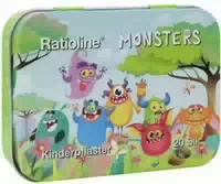 Ratioline Kinderpflaster Strips 3 Größen Ble
