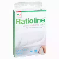 Ratioline Wundverband 3,8x3,8 cm Steril 10 st