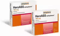 Herz Ass Ratio 100 mg 2 X 100 Tabletten