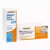 Ratiopharm Ibu 400 Nasenduo Nasenspray 1 Set