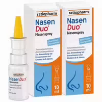 Nasenduo Nasenspray bei Schnupfen