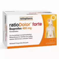 Ratiodolor Forte Ibuprofen 400mg Filmtabletten