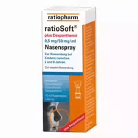 Ratiosoft Plus Dexpanthenol 0,5 mg 50 mg ml Nasenspray