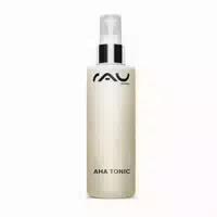 Rau Cosmetics Fruchtsäure Gesichtswasser Aha Tonic Toner gegen Unreinheiten und Große Poren