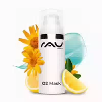 Rau Cosmetics O2 Mask Durchblutungsfördernde Gesichtsmaske Regeneriert, bei Raucherhaut, Fahler Haut