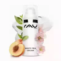 Rau Cosmetics White Tea Cream Antifaltencreme mit Weißem Tee, Aloe Vera, Shea Butter & Panthenol