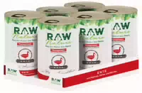 Raw Nature Nassfutter Ente Pur mit Hirse & Birne, Getreidefrei
