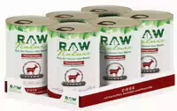Raw Nature Nassfutter Ziege mit Kartoffeln & Möhren – Monoprotein, für Sensible Hunde