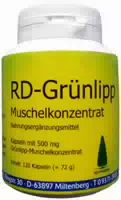 Rd Grünlipp Muschelkonzentrat Kapseln 120 Stück