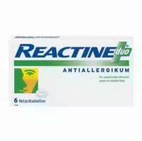 Reactine Duo Mit Cetirizin Und Pseudoephedrin Bei Allergien Mit Verstopfter Nase