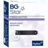 Reaktive Teststreifen Blutzuckermessung Bgstar Mystar 25 Stück Bgstar
