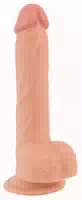 Naturdildo „real Lover Medium“ Mit Saugfuß