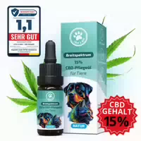 Cbd Öl 15% Natur Hunde & Katzen Qualität aus Deutschland 10ml