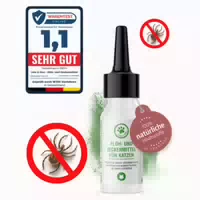 Katzen Floh und Zeckenmittel 40ml