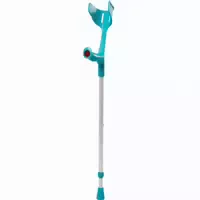 Rebotec Magic Soft 1x Krücke Gehhilfe Unterarmgehstütze In Türkis