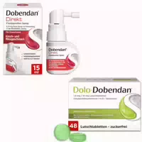 Dobendan Halsschmerzen Set 1 Sparset