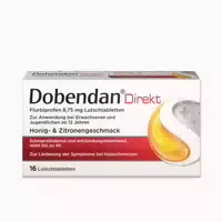 Dobendan Direkt Honig & Zitronengeschmack 16 st Lutschtabletten