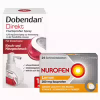 Dobendandirekt Spray Nurofen Schmelztab 1 Set
