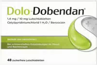 Dobendan Direkt bei Halsschmerzen 16 st Lutschtabletten