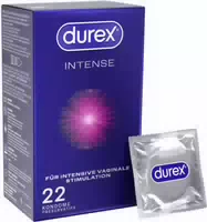 Intense – 22 Kondome mit Rippen, Noppen und Wärme Effekt 22 Kondome 22 st