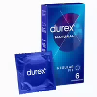 Durex Kondome Natural Classic Kondome 6 St