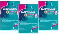 Gaviscon Dual Beutel 3er Set 3x240 Ml Suspension