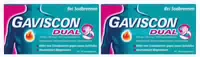 Gaviscon Dual Kautabletten Doppelpack 2x16 St Kautabletten