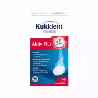 Kukident Aktiv Plus Gebissreiniger Tabs 99 St