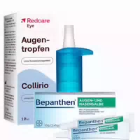 Redcare Augentropfen Bepanthen Augen und Nasensalbe
