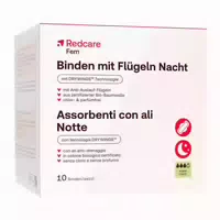 Redcare Fem Binden mit Flügeln