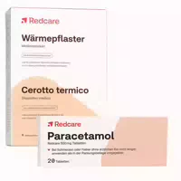 Redcare Wärmepflaster Paracetamol Redcare 500 mg gegen Schmerzen