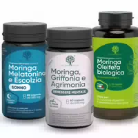 Redmoringa Melatonin, Escolzia, Griffonia & Bio Moringa 180 Kapseln
