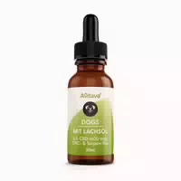 Avitava Cbd Vollspektrum Tropfen Cbd Öl 6% Für Hunde Mit Lachsöl, Thc Frei 10 Ml